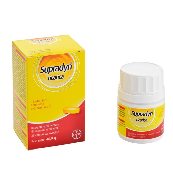 supradyn ricarica integratore alimentare stanchezza supradyn ricarica integratore alimentare stanchezza