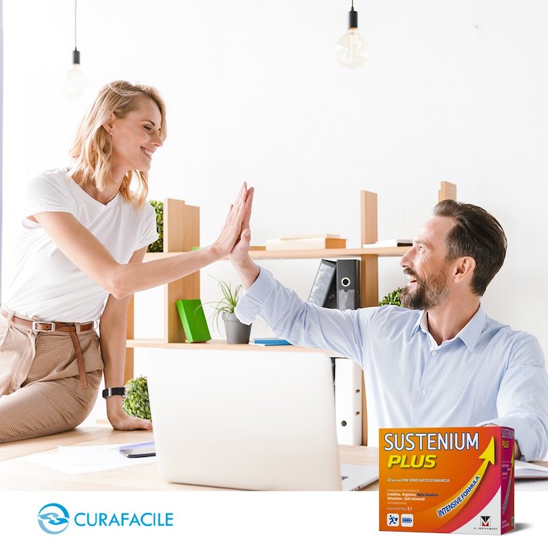 integratore sustenium plus creatina arginina