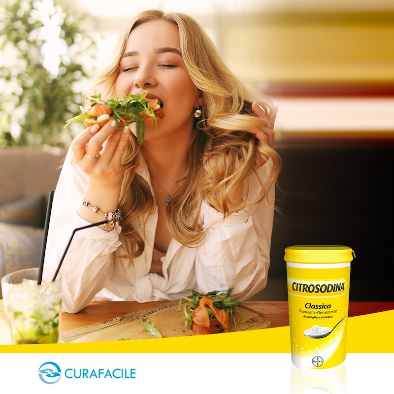 citrosodina granulato effervescente 150g integratore digestione