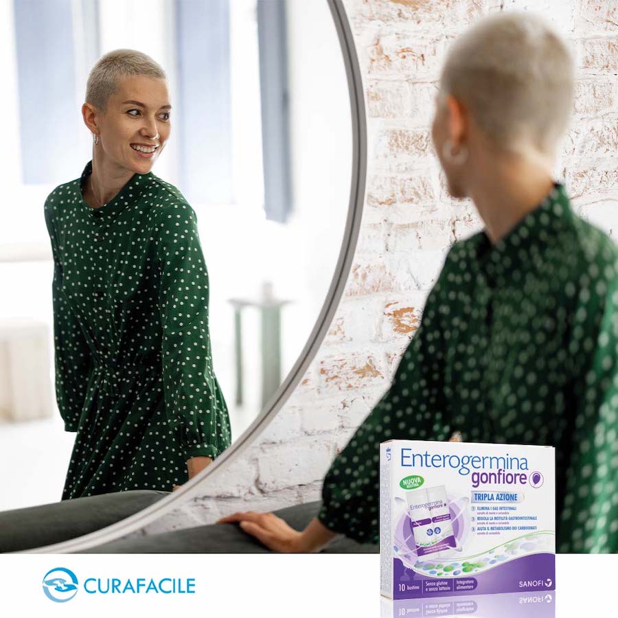 enterogermina gonfiore integratore alimentare