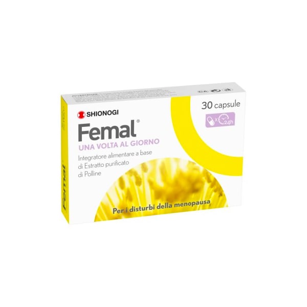 Integratore alimentare menopausa Femal 30 capsule Integratore alimentare menopausa Femal 30 capsule