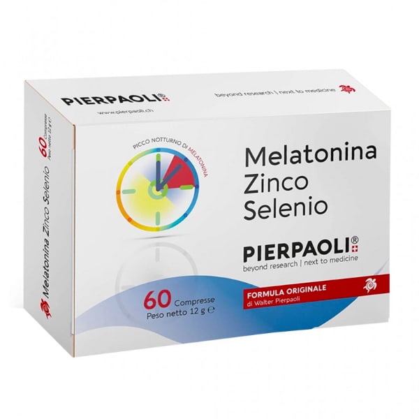 Pierpaoli Melatonina Zinco Selenio 60 compresse Pierpaoli Melatonina Zinco Selenio 60 compresse